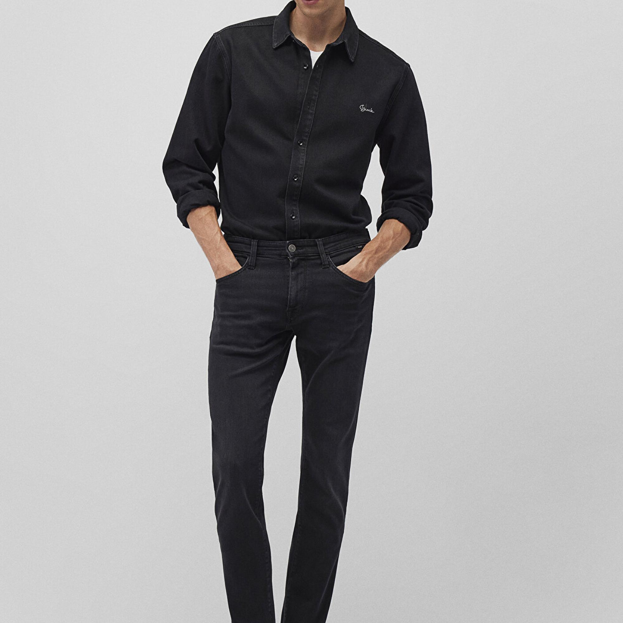 Mavi Marcus Mavi Black Koyu Dumanlı Jean Pantolon 0035187861