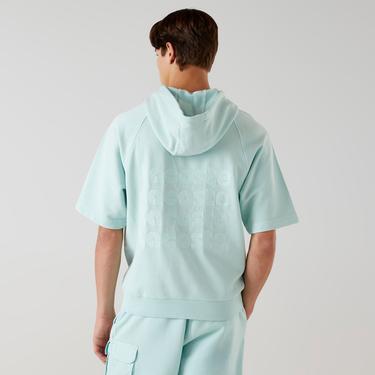  Lacoste x House of SuperStep Erkek Yeşil Hoodie