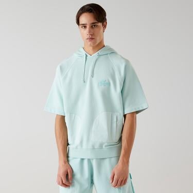  Lacoste x House of SuperStep Erkek Yeşil Hoodie