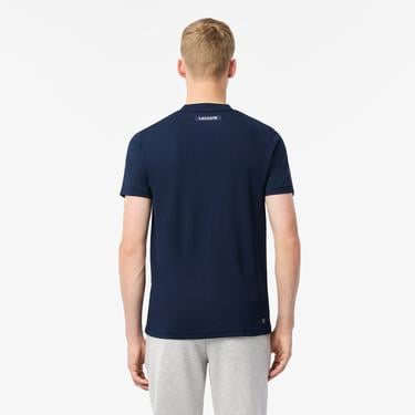  Erkek Regular Fit Bisiklet Yaka Lacivert T-Shirt