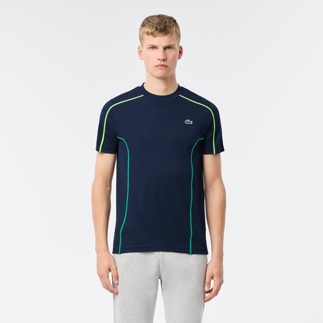  Erkek Regular Fit Bisiklet Yaka Lacivert T-Shirt