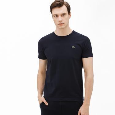  Lacoste Erkek Lacivert T-Shirt