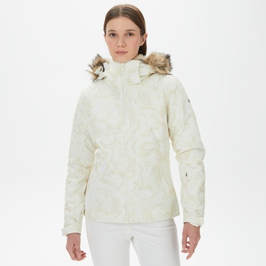  Roxy Jet Ski Kadın Beyaz Kayak Montu