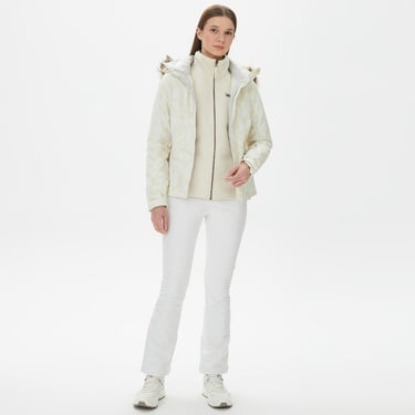  Roxy Jet Ski Kadın Beyaz Kayak Montu