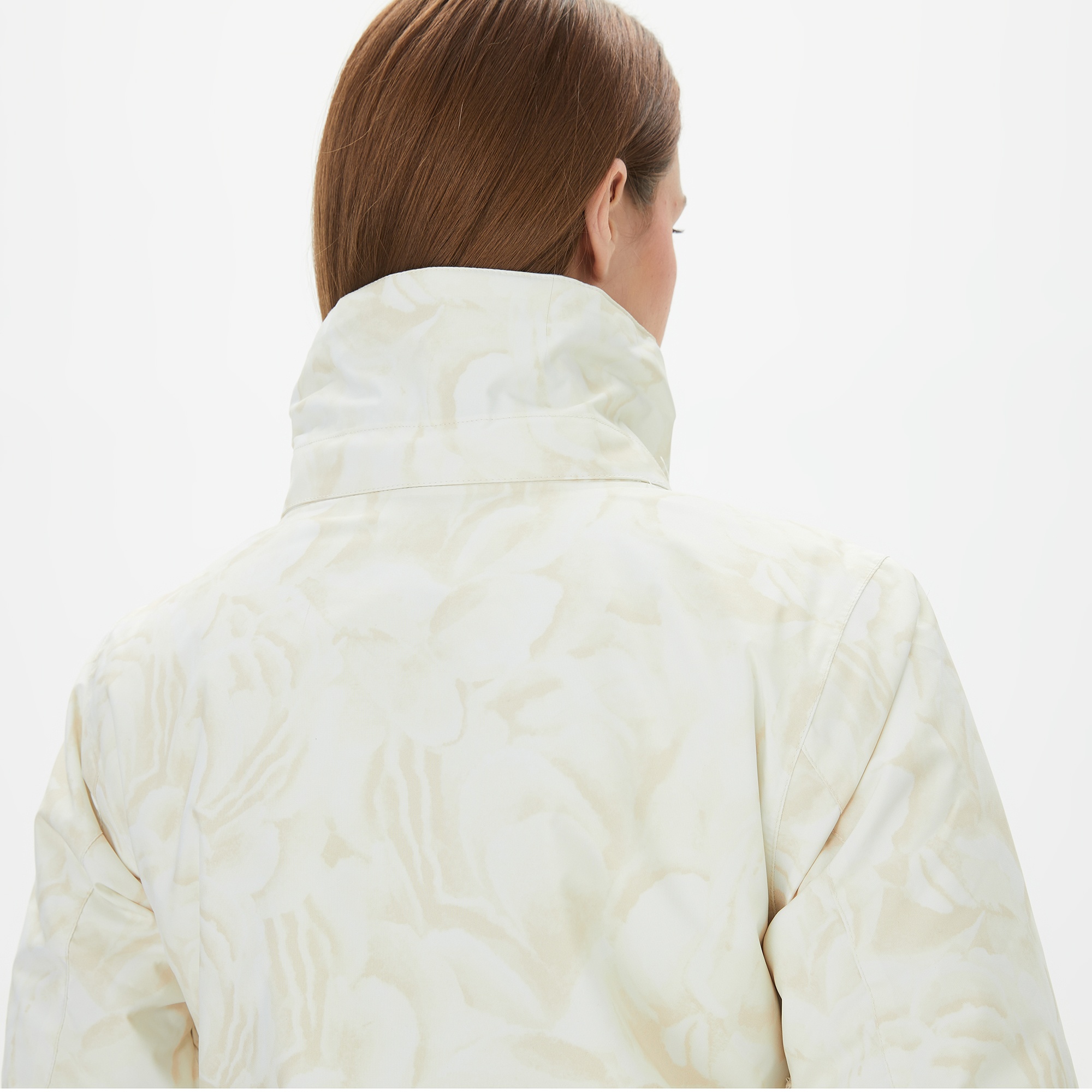 Roxy Jet Ski Kadın Beyaz Kayak Montu