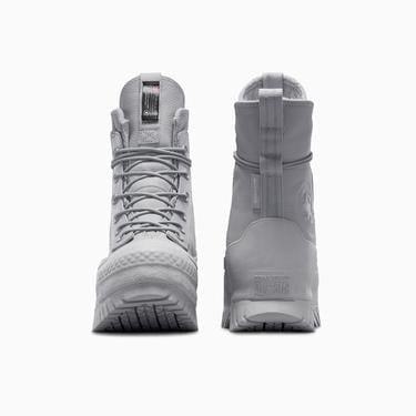  Converse Chuck Taylor All Star Lugged 2.0 CC XHi Unisex Gri Deri Platform Bot