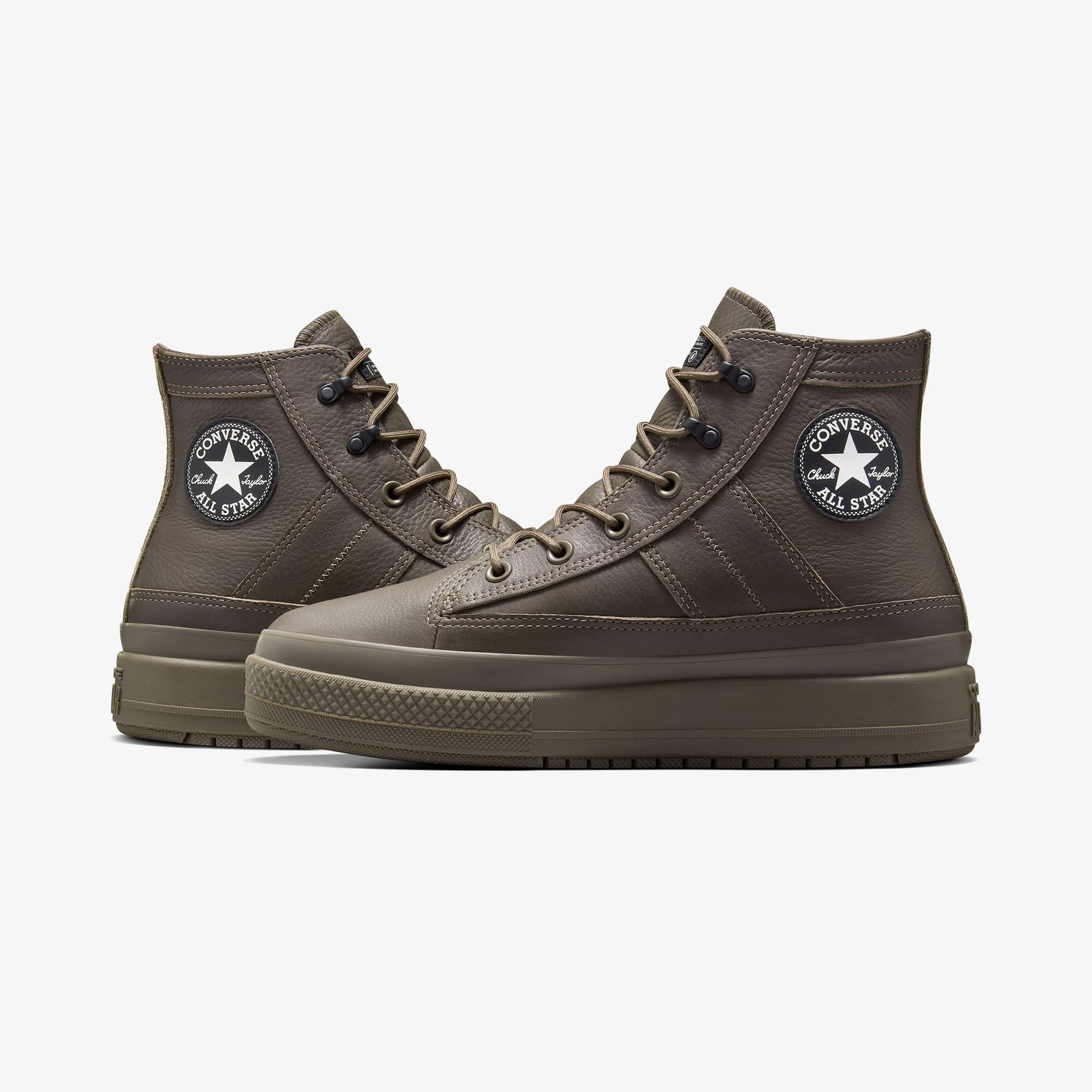 Converse Chuck Taylor All Star Equip Unisex Kahverengi Deri Bot