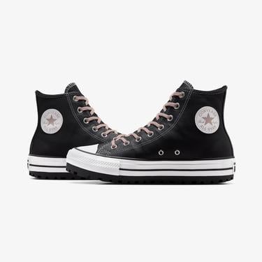  Converse Chuck Taylor All Star City Trek Unisex Siyah Deri Bot