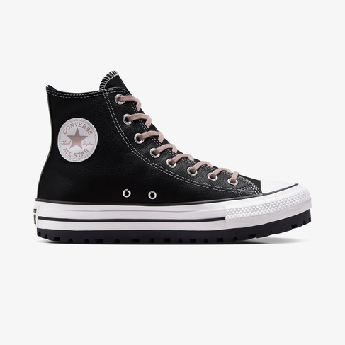  Converse Chuck Taylor All Star City Trek Unisex Siyah Deri Bot
