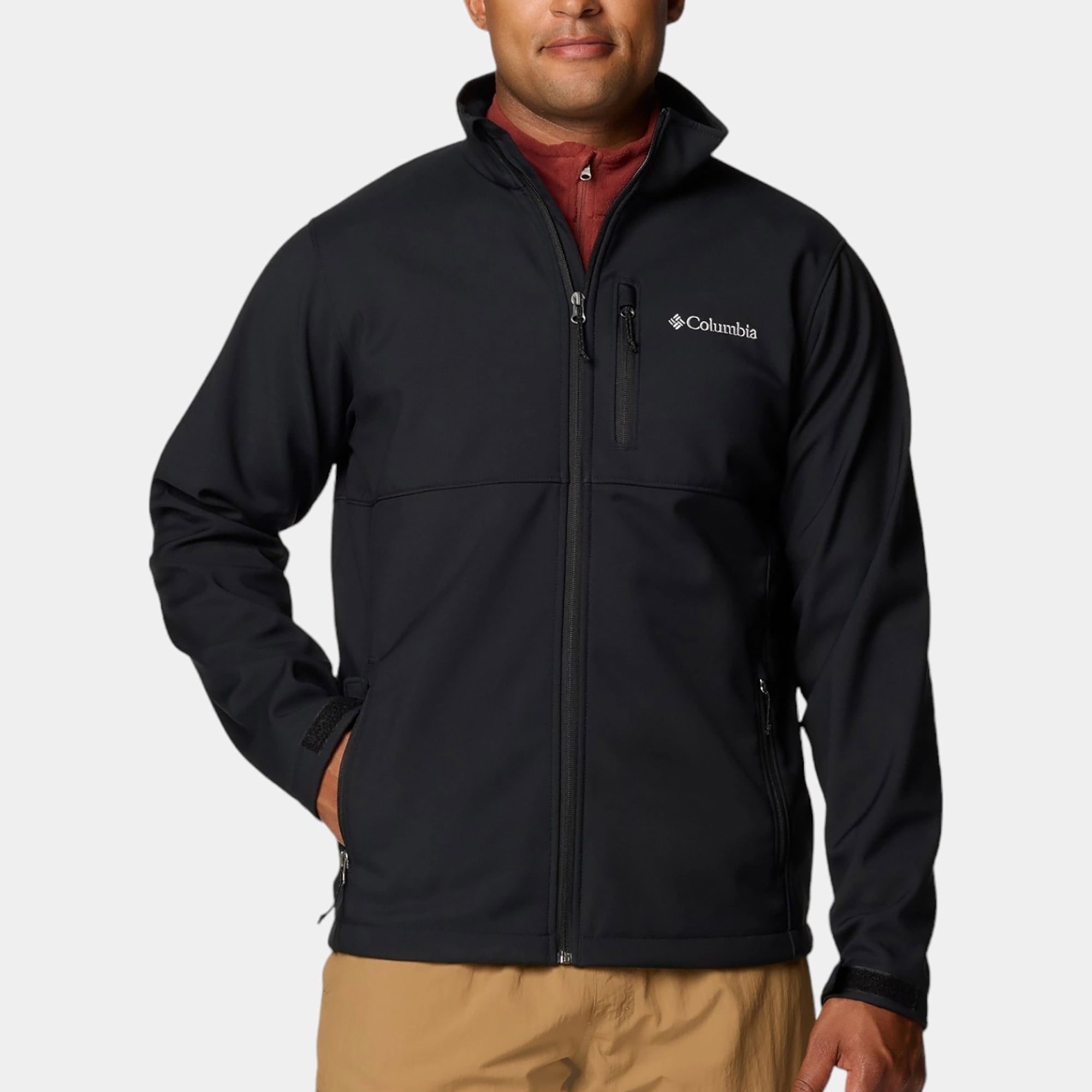  Columbia Ascender Softshell Erkek Siyah Günlük Ceket