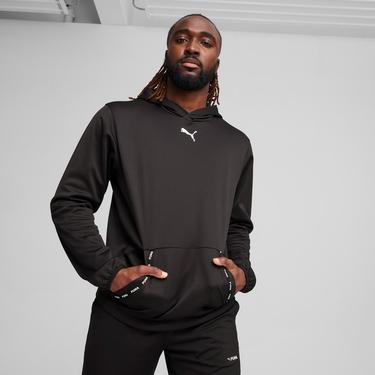  Puma FIT Power Fleece Erkek Siyah Günlük Sweatshirt