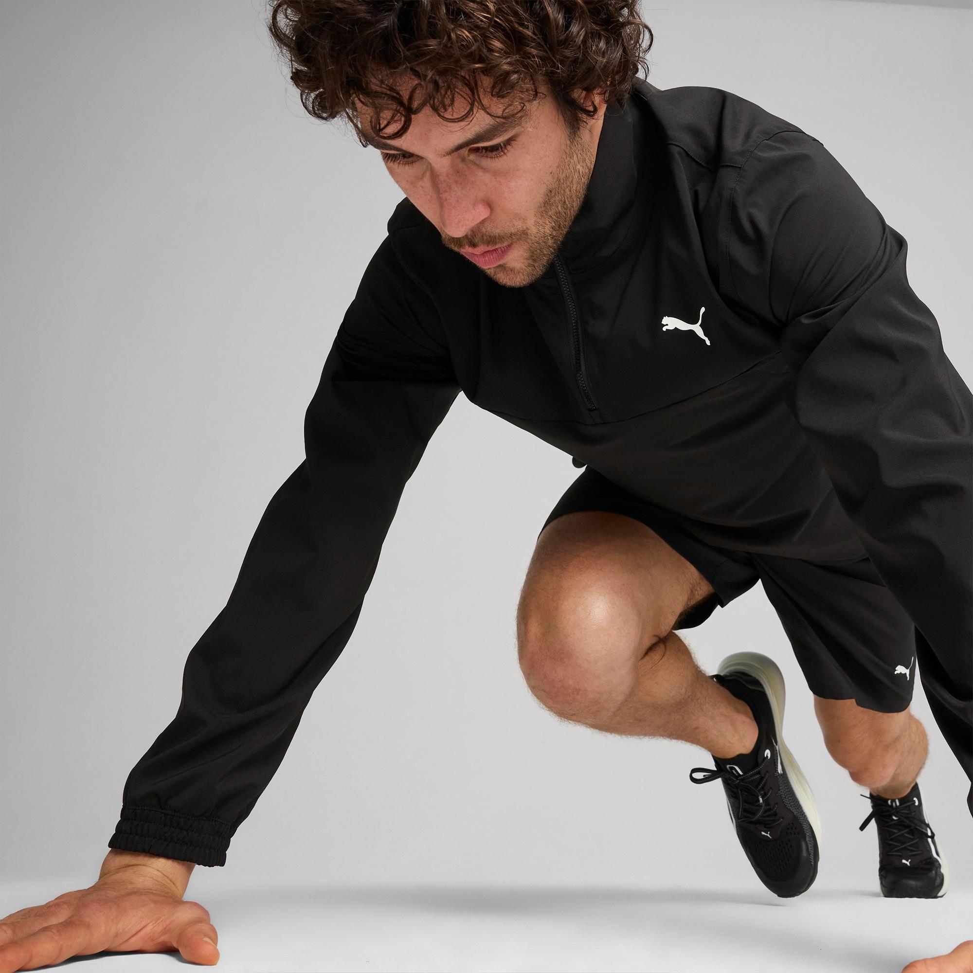 Puma FIT Trend Woven Erkek Siyah Günlük Ceket