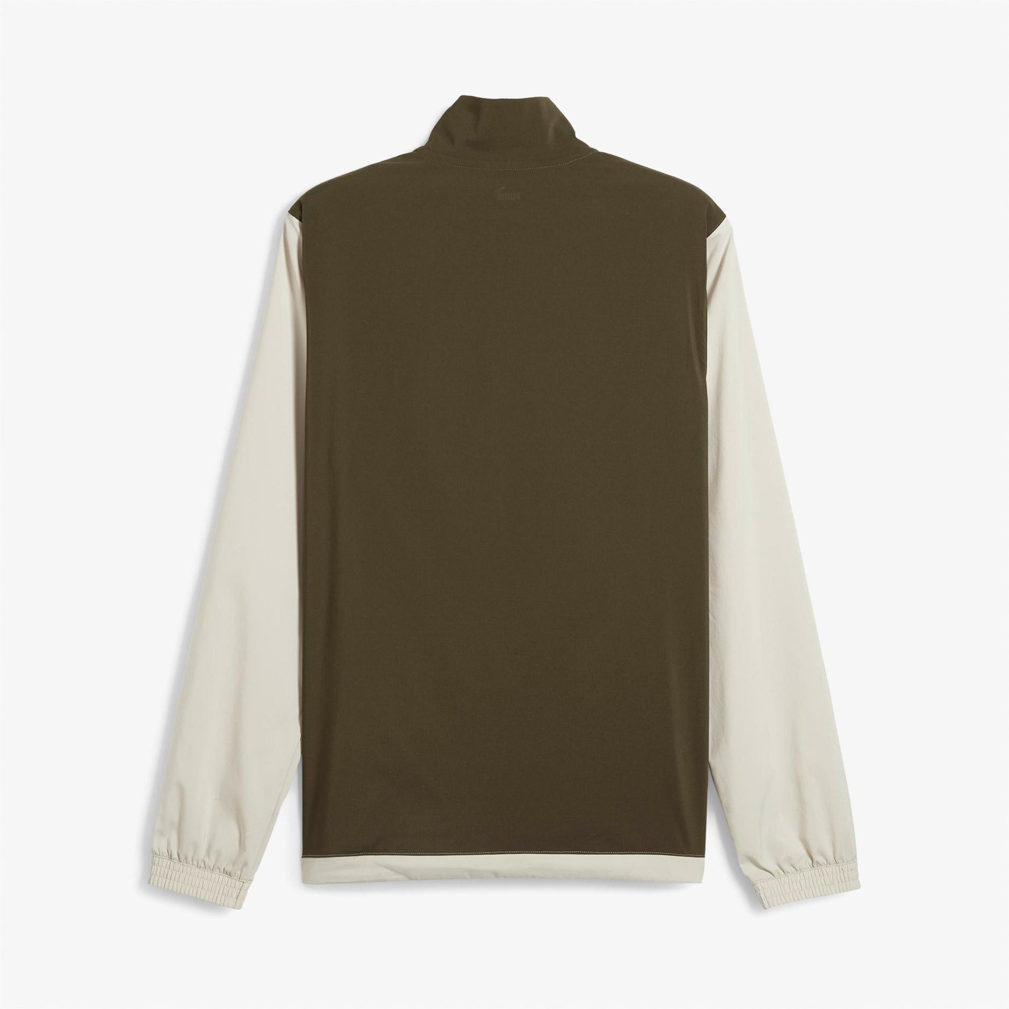 Puma Sherpa Zipped Waterproof Erkek Yeşil Günlük Ceket