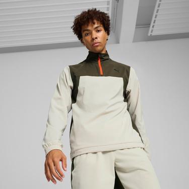  Puma Sherpa Zipped Waterproof Erkek Yeşil Günlük Ceket