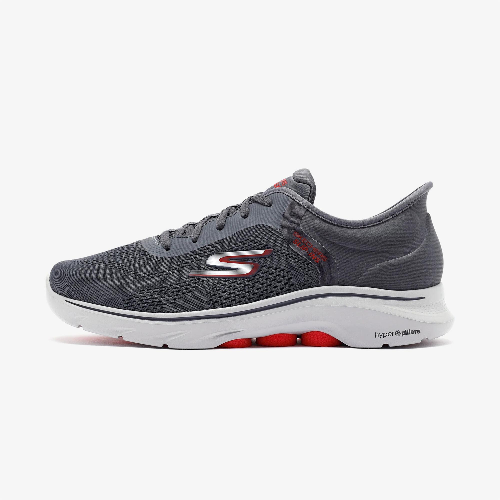 Skechers Go Walk 7 Erkek Gri Yürüyüş Ayakkabısı