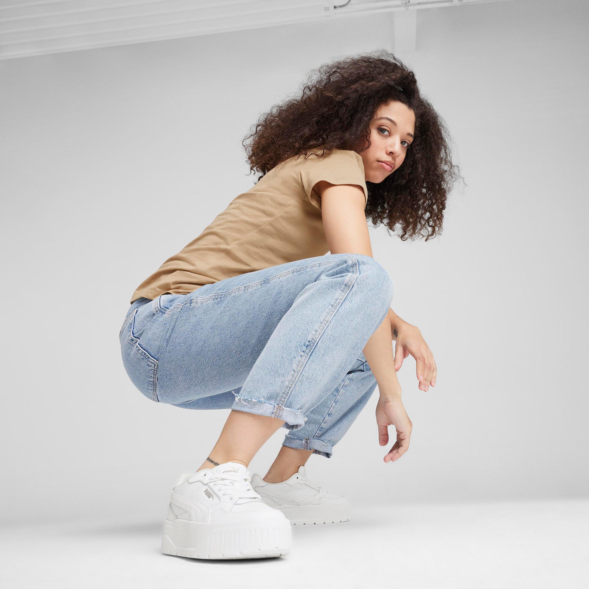 Puma Karmen II Idol Kadın Beyaz  Spor Ayakkabı