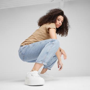  Puma Karmen II Idol Kadın Beyaz  Spor Ayakkabı