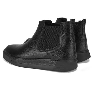 Trevin Siyah Erkek Deri Chelsea Bot