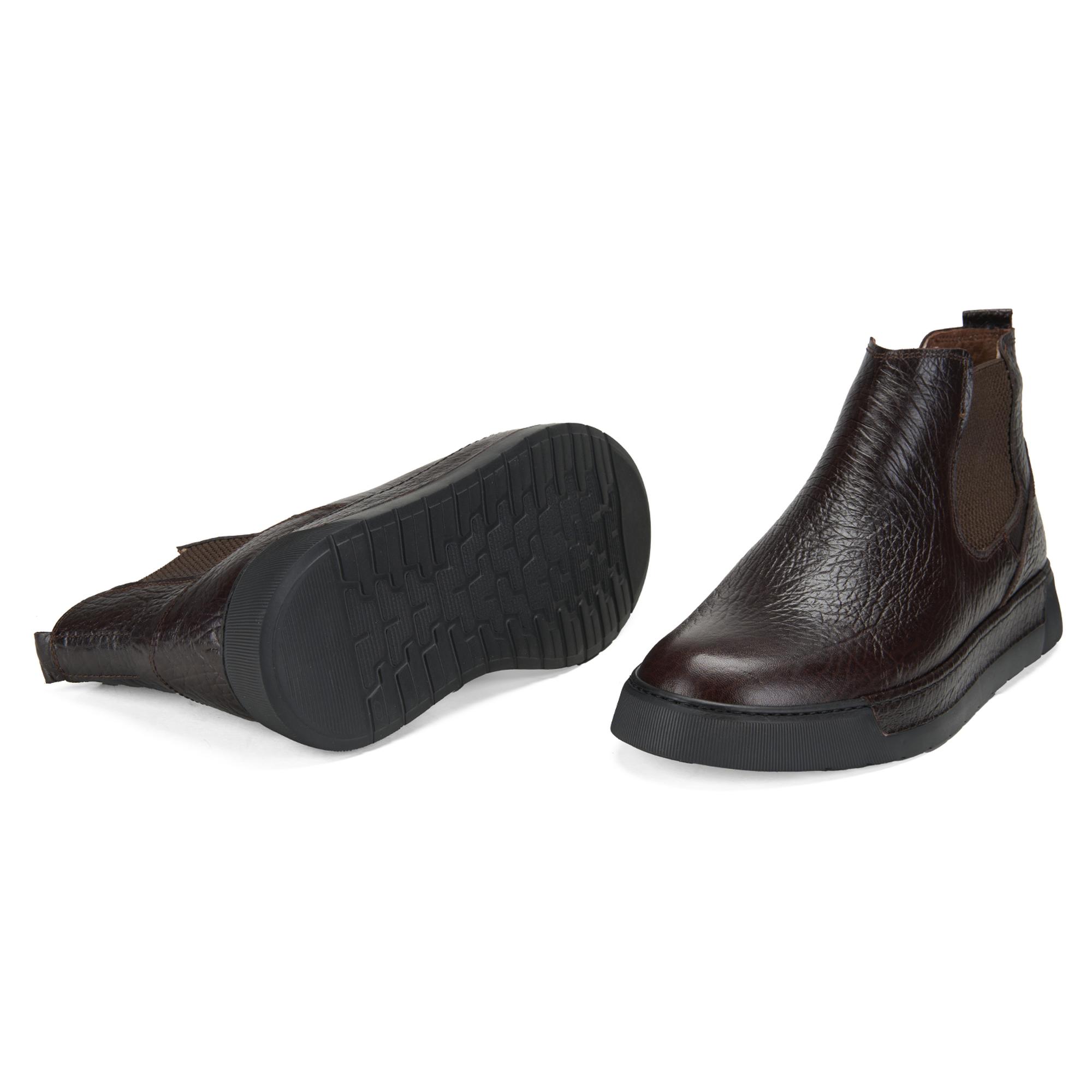 Trevin Kahve Erkek Deri Chelsea Bot