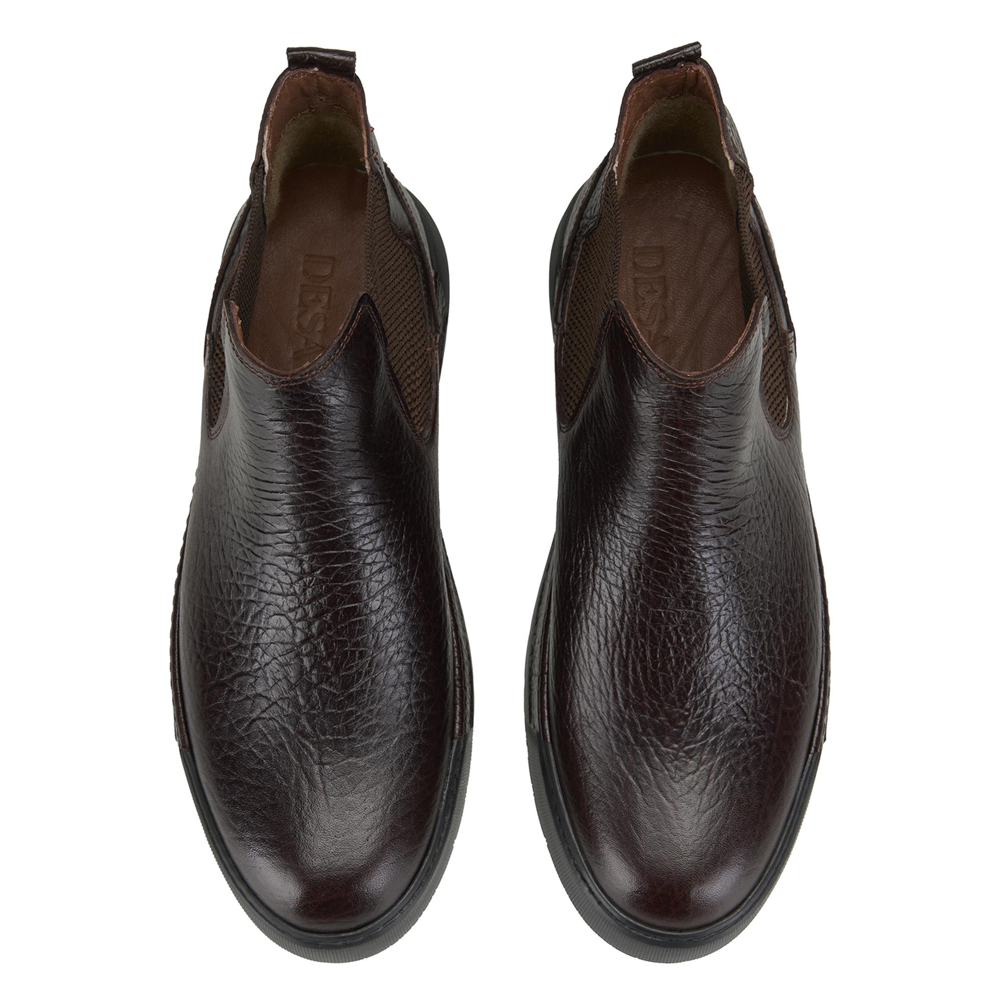 Trevin Kahve Erkek Deri Chelsea Bot