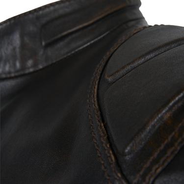  Edessa Gri Erkek Deri Mont