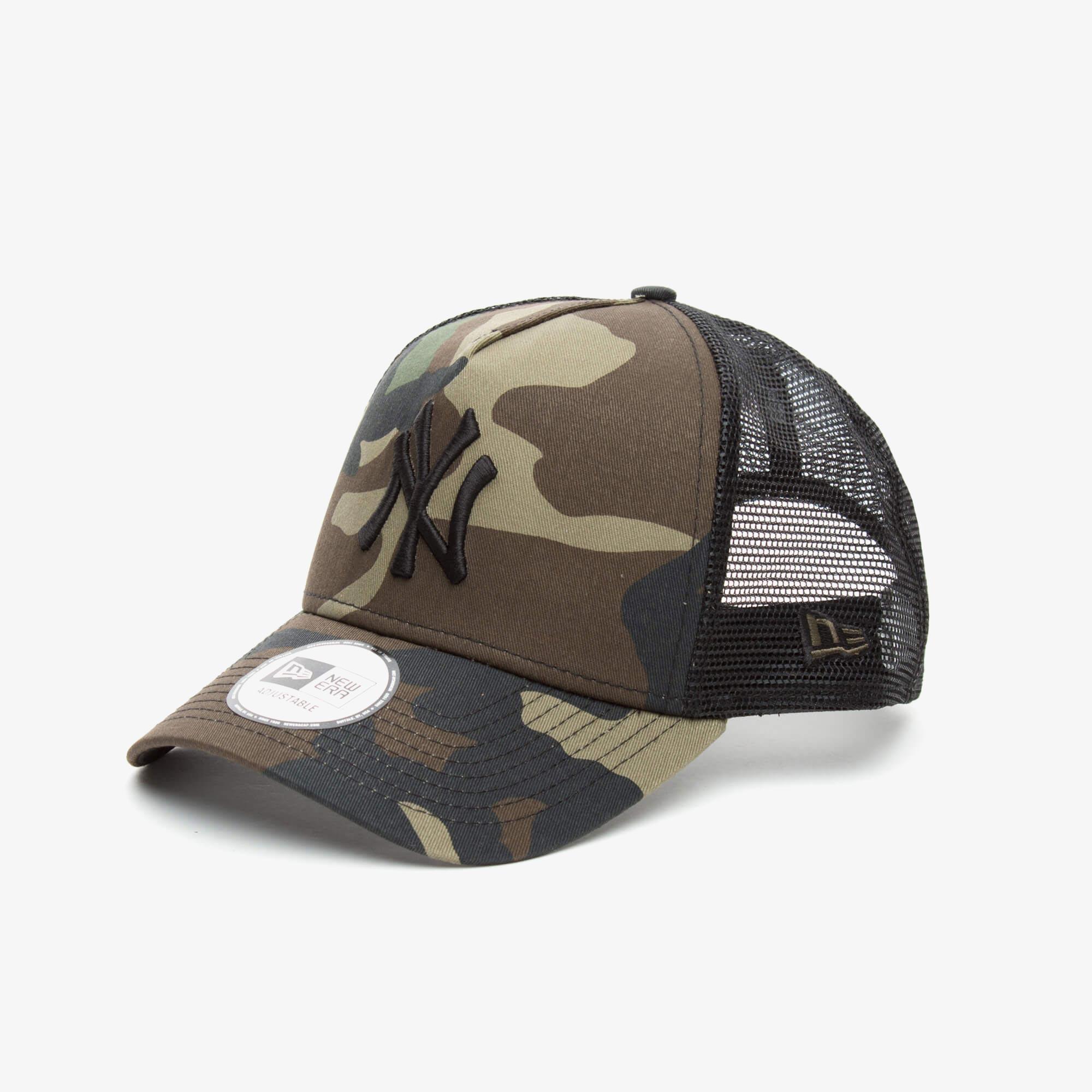 New Era New York Unisex Camo Yeşil Şapka