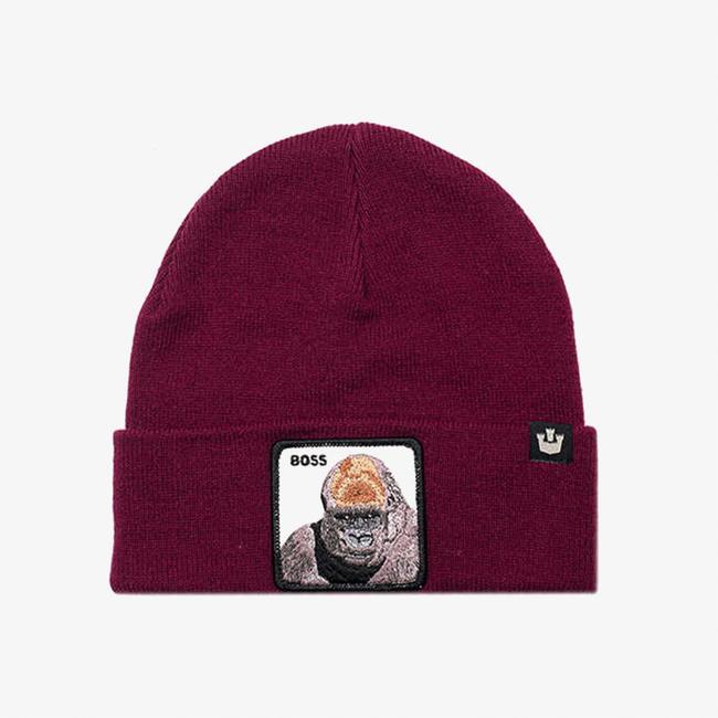  Goorin Bros Apes Knit Unisex Bordo Bere