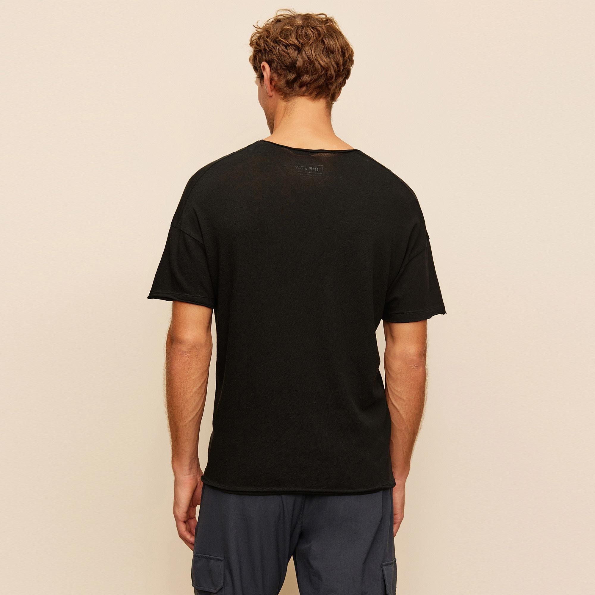 The Stay Line Lonzo Erkek Siyah T-Shirt