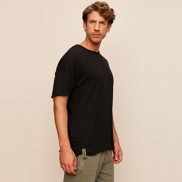  The Stay Line Lonzo Erkek Siyah T-Shirt