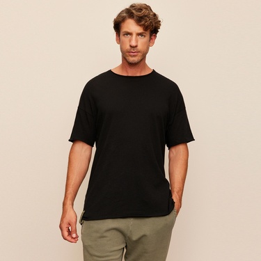  The Stay Line Lonzo Erkek Siyah T-Shirt