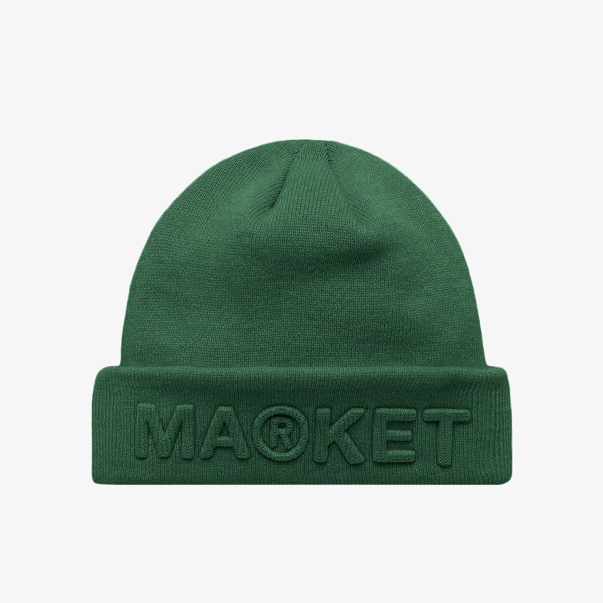 Market Knit Erkek Yeşil Bere