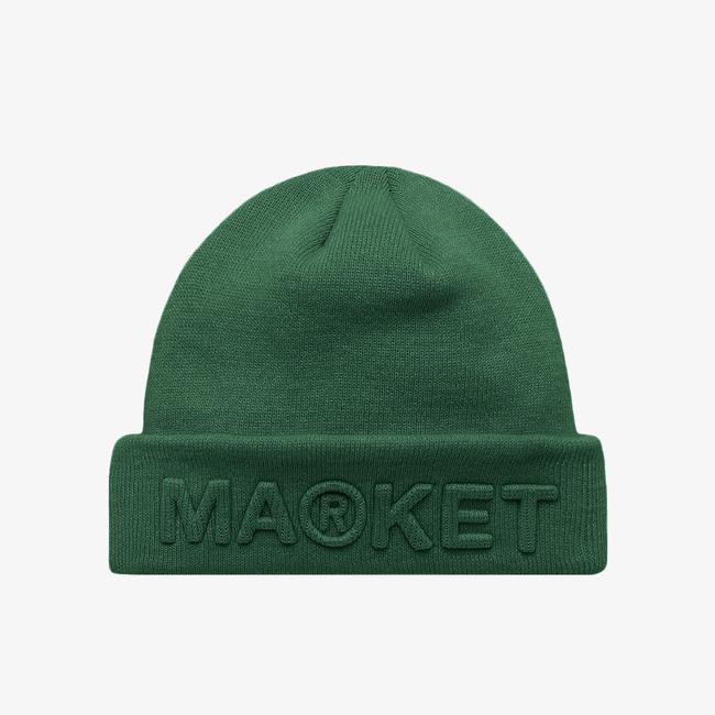  Market Knit Erkek Yeşil Bere