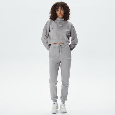  United4 Classic Kadın Gri Hoodie