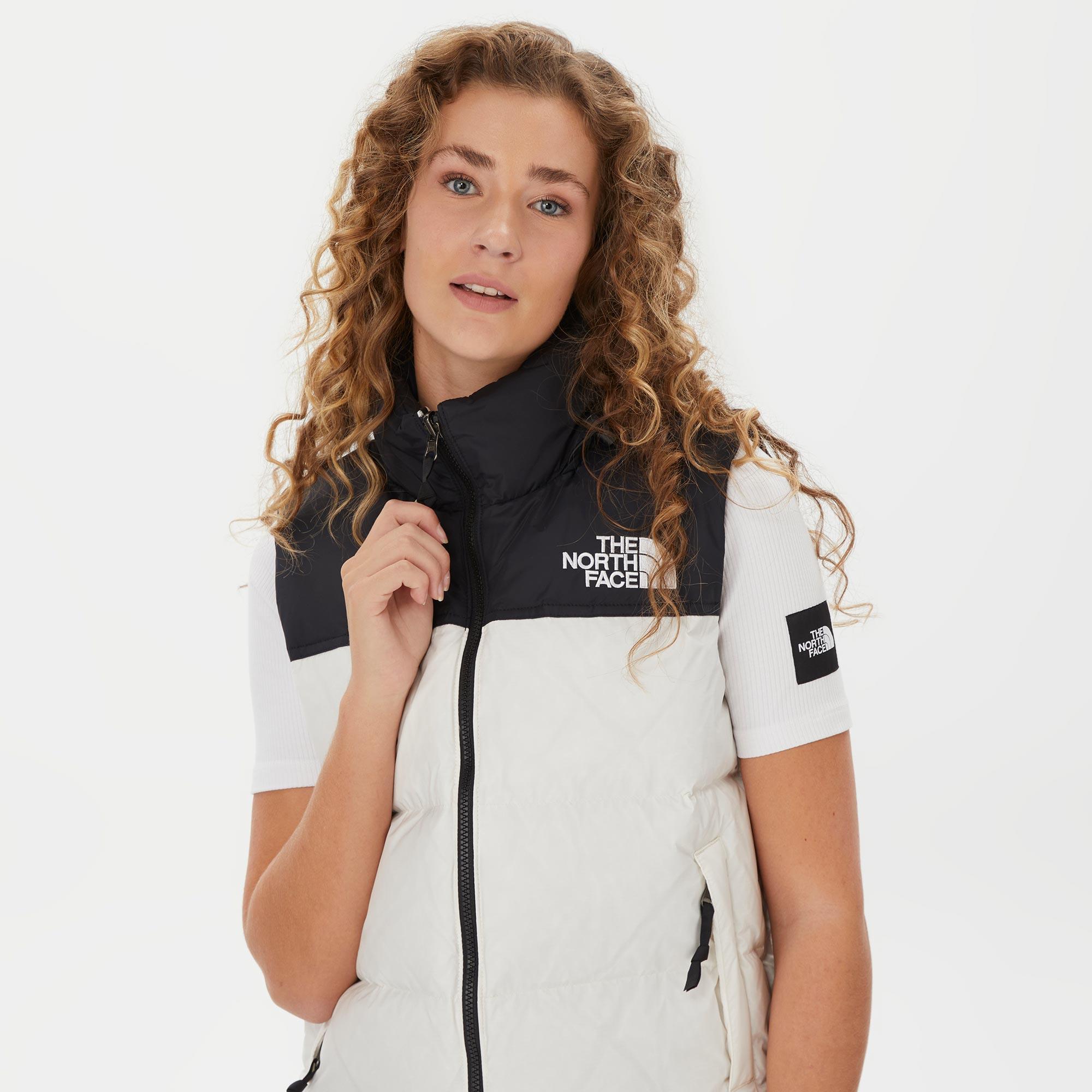 The North Face 1996 Retro Nuptse Kadın Beyaz Yelek