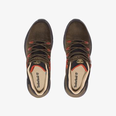  Timberland Mid Lace Up Waterproof Erkek Yeşil Outdoor Ayakkabı