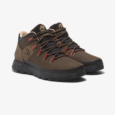  Timberland Mid Lace Up Waterproof Erkek Yeşil Outdoor Ayakkabı