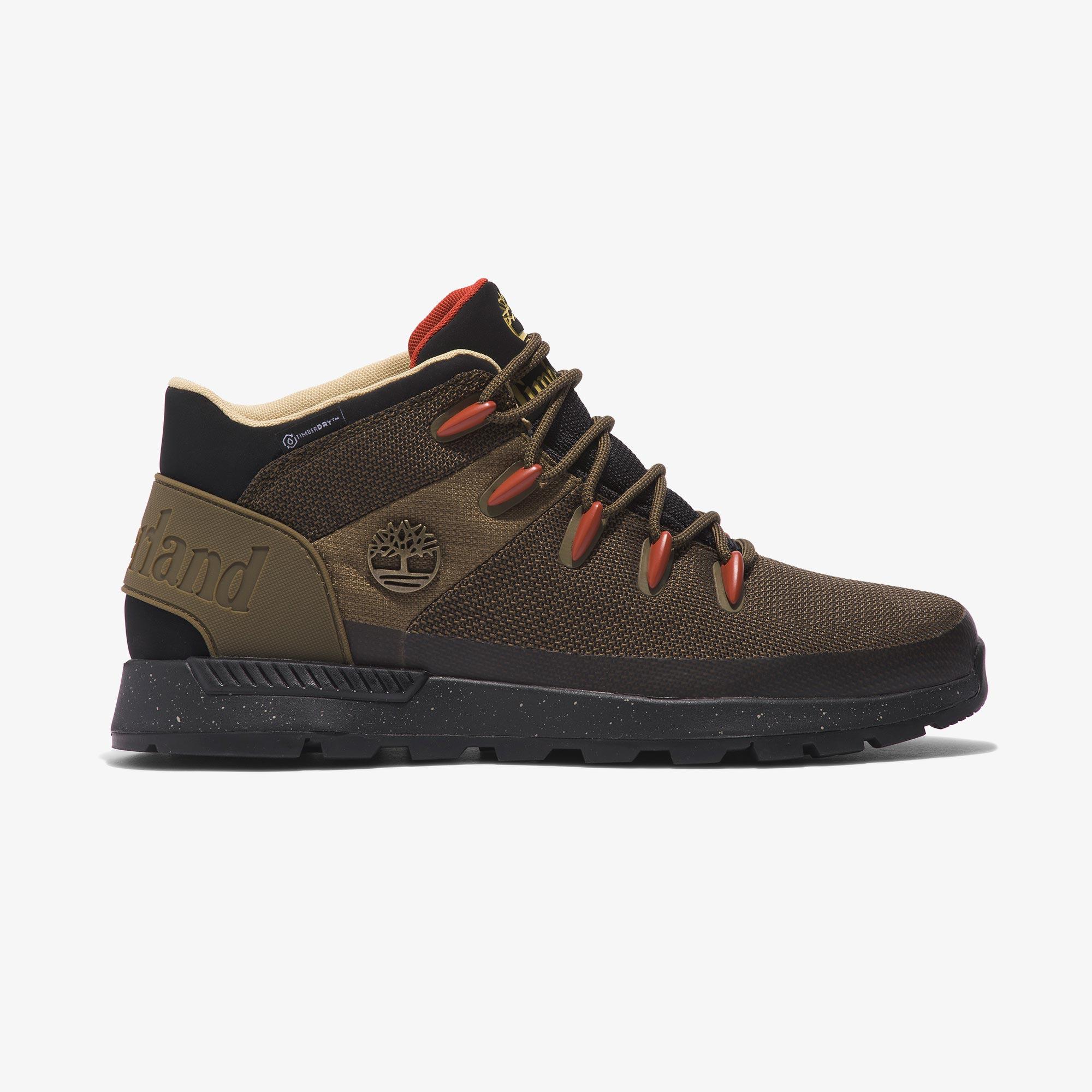 Timberland Mid Lace Up Waterproof Erkek Yeşil Outdoor Ayakkabı