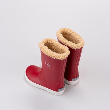  Igor Splash Nautico Borreguito Çocuk Kırmızı Çizme