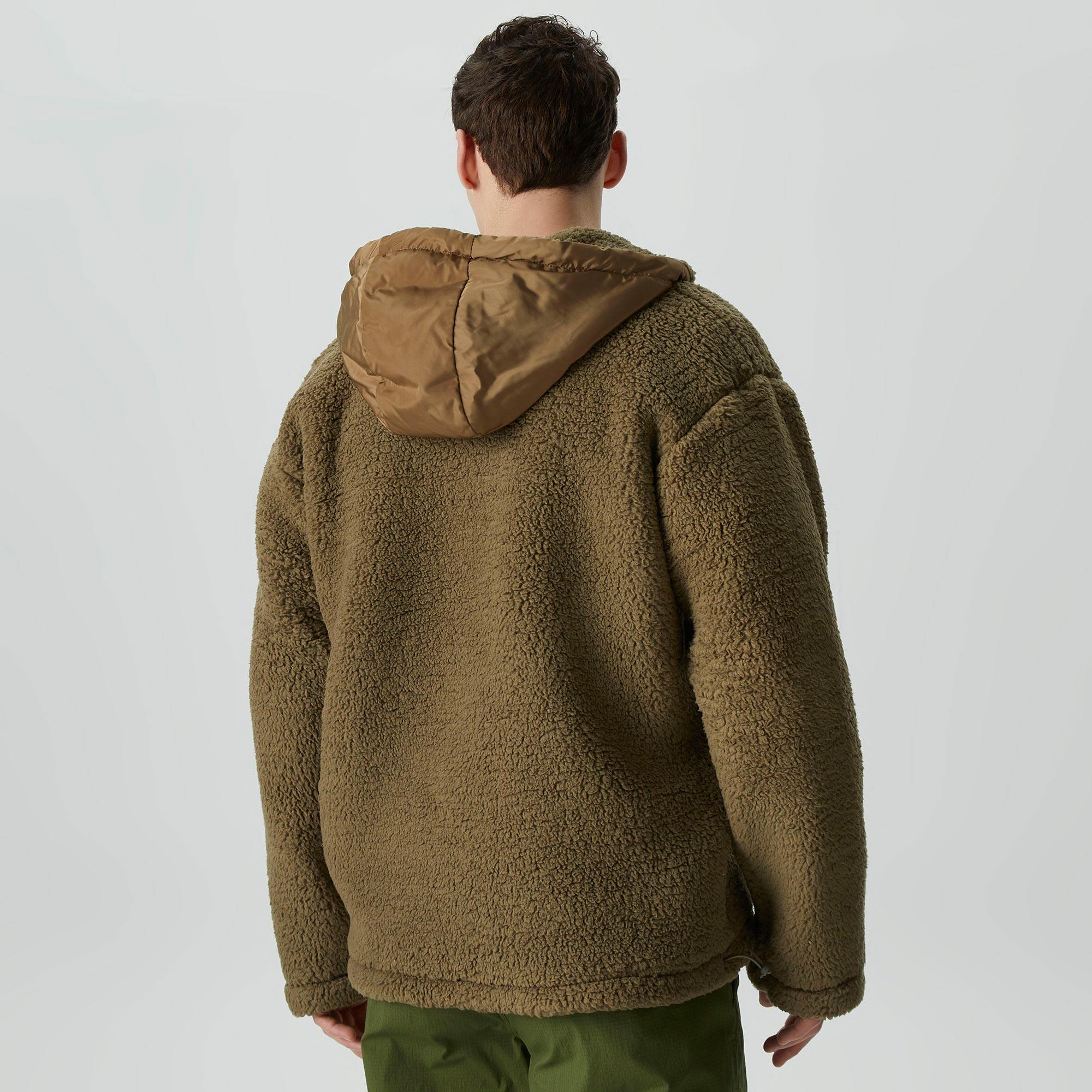 UNITED4 Classic Erkek Haki Hoodie