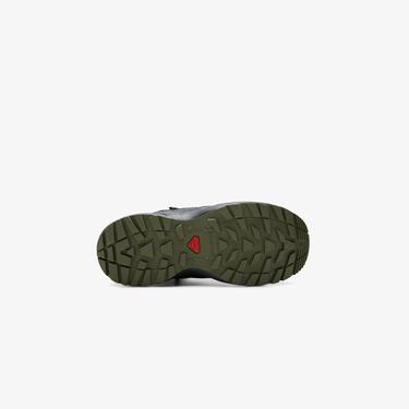  Salomon Outway Mid Waterproof Çocuk Siyah Outdoor Ayakkabı