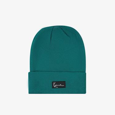  Karl Kani Signature Quilted Unisex Yeşil Bere