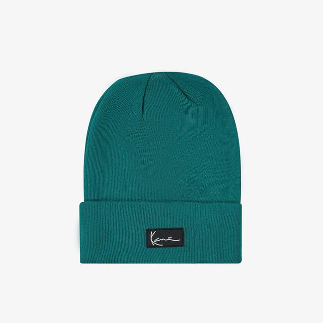  Karl Kani Signature Quilted Unisex Yeşil Bere