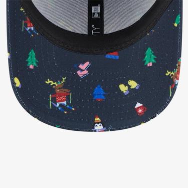  New Era Festive 9Forty Neyyan  Lnvwhi Çocuk Lacivert Şapka
