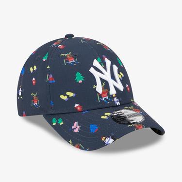  New Era Festive 9Forty Neyyan  Lnvwhi Çocuk Lacivert Şapka