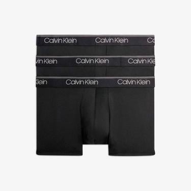  Calvin Klein Trunk 3'lü Erkek Siyah Boxer