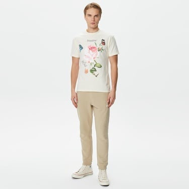  Primitive Essence Erkek Krem T-Shirt