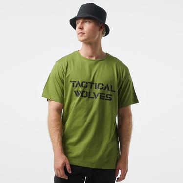  Tactical Wolves Classic Erkek Yeşil T-Shirt