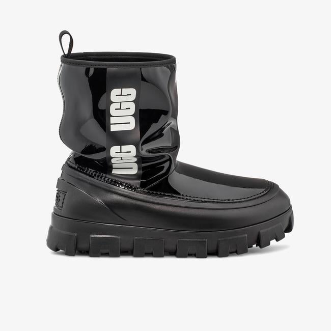  UGG Classic Brellah Mini Kadın Siyah Bot