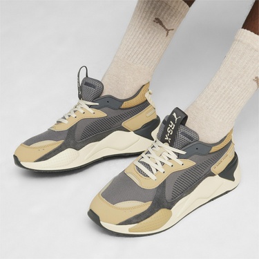  Puma Rs-X Suede Unisex Gri Spor Ayakkabı