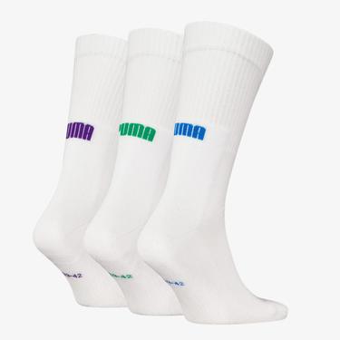  Puma New Generation C 3'lü Unisex Beyaz Çorap